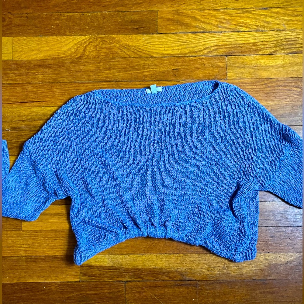 Cropped Lilac Sweater